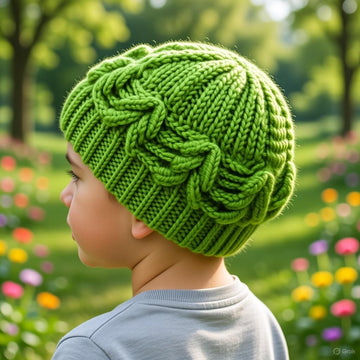 Crochet Braided Hat PDF Pattern + Video Tutorial