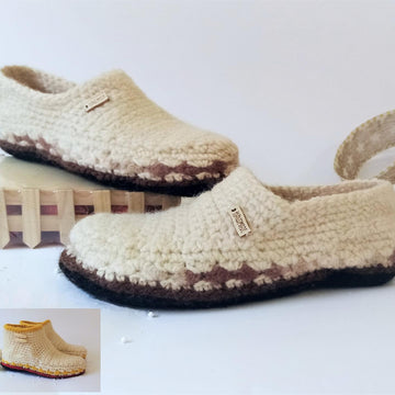 Slippers boots or moccasins