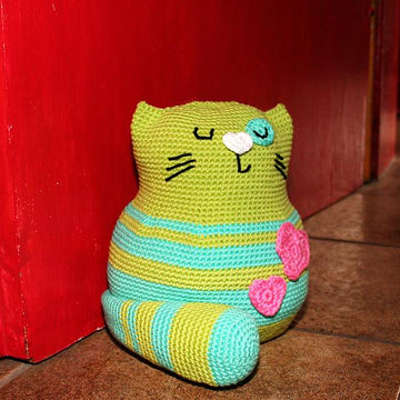 Doorstop - Cat - Amigurumi