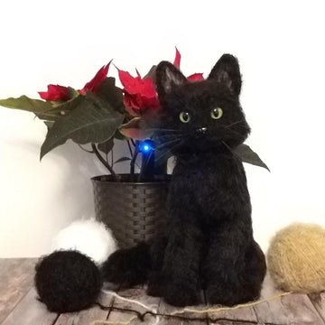 Amigurumi Realistic crochet Black Cat