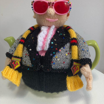 Elton John Tea Cosy Pattern