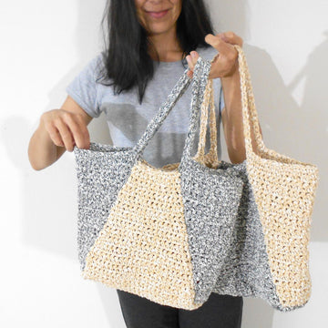 Color Block Tote