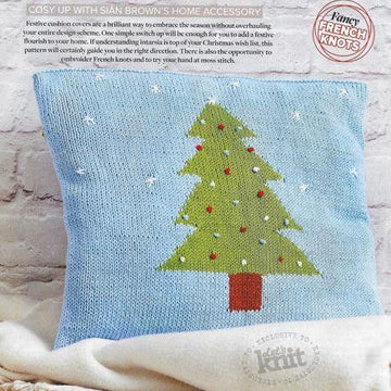 Christmas Tree Cushion Cover