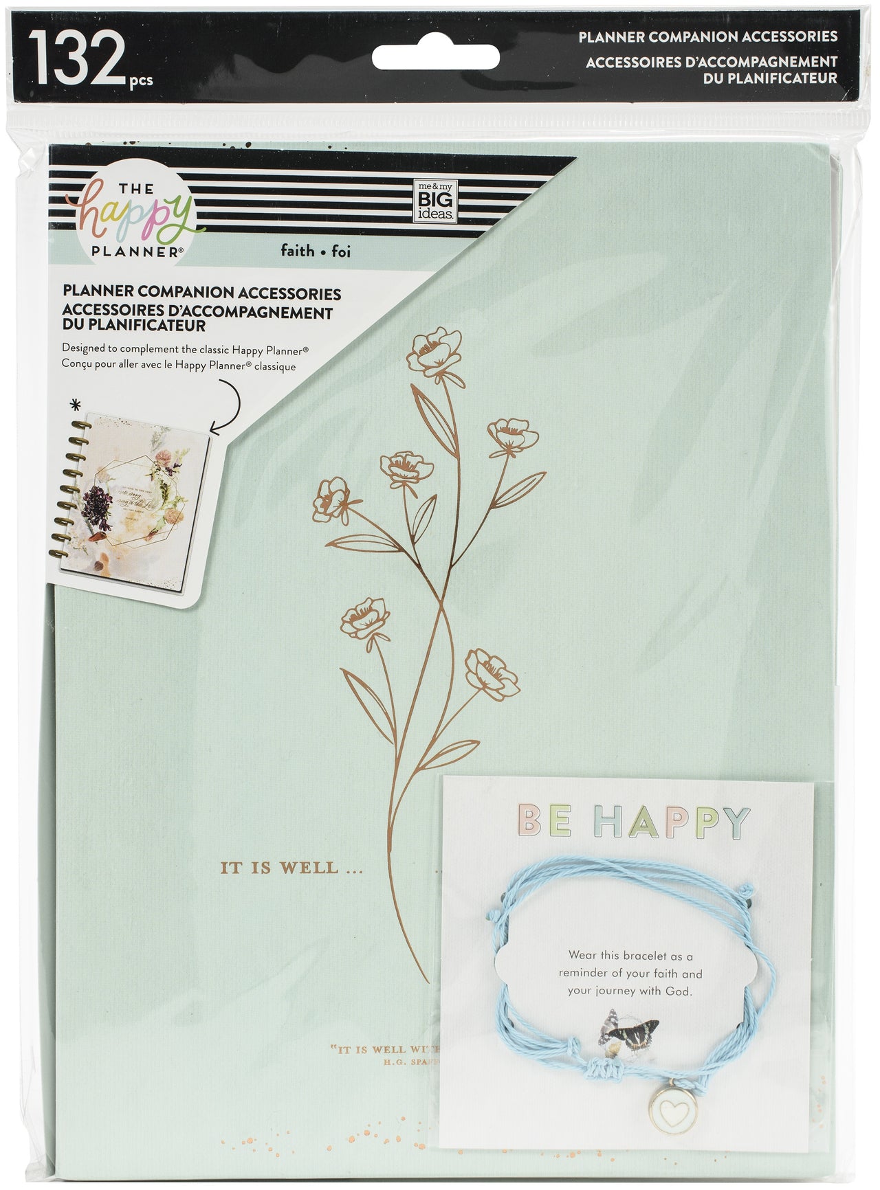 The Happy Planner Classic Planner Companion Accessories - Faith, 132/Pkg