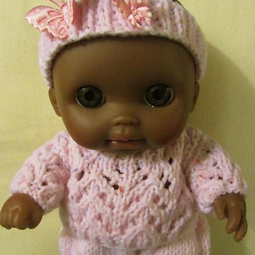 Li'l Cutesies Lace Sweater Set