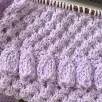 "Tuesday's Child" baby blanket