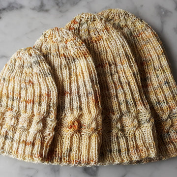 Simple Cable Sock Beanie