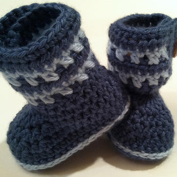 Little Boy Blue Booties