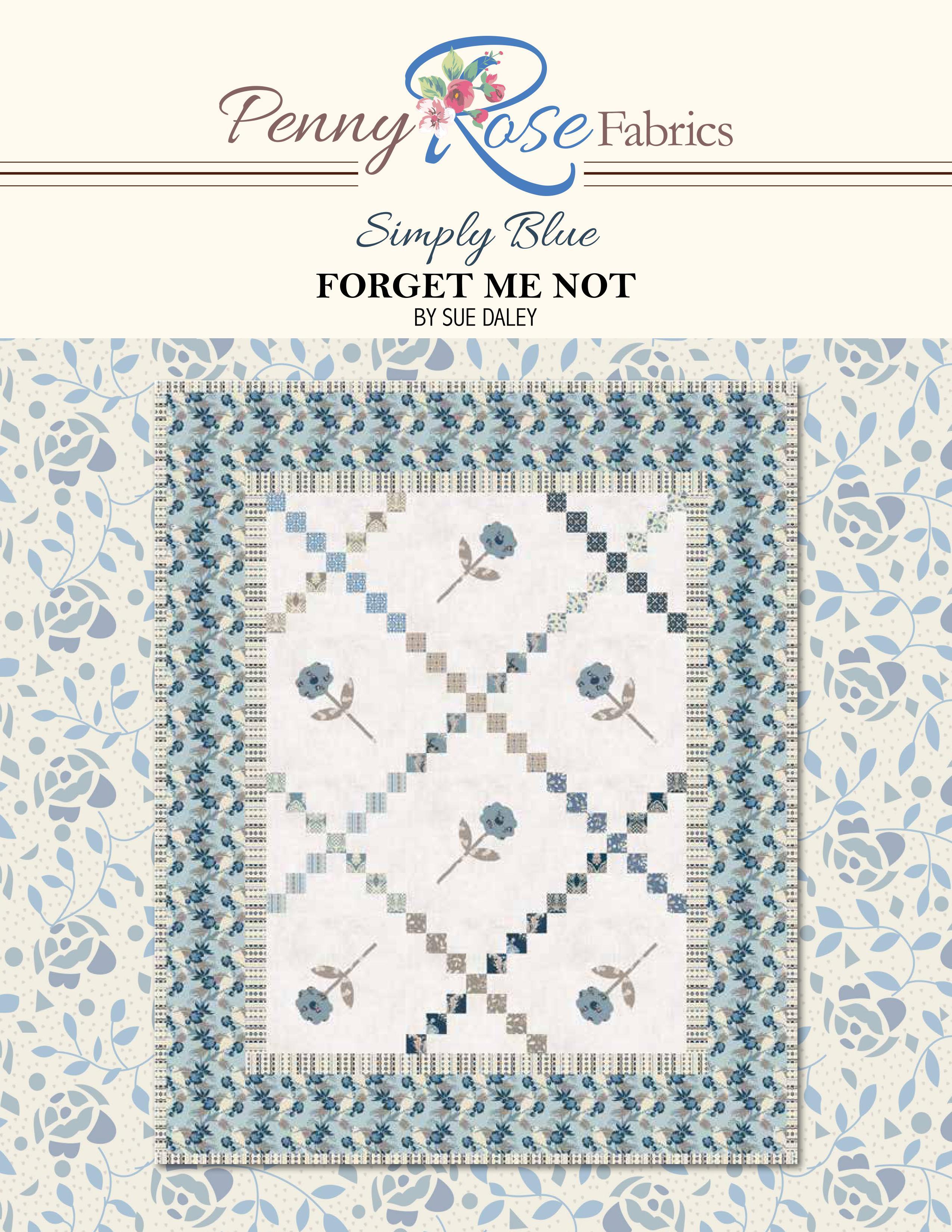 Riley Blake Forget Me Not - Downloadable PDF