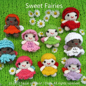Sweet Fairy Dolls Amigurumi Crochet Pattern