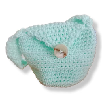 Vertical Lines Crochet Purse V2