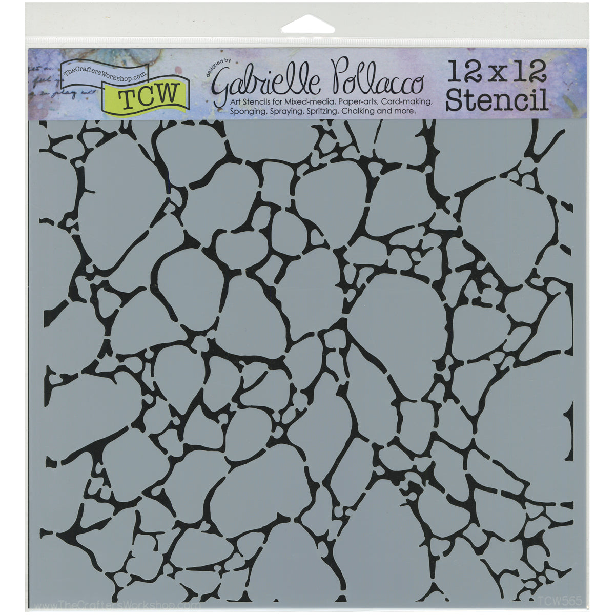 The Crafter's Workshop Crafter's Workshop Template 12"X12" - Organic Matter Mask