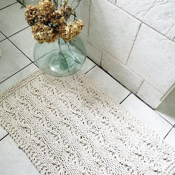 A River Runs Through It Cotton Rug