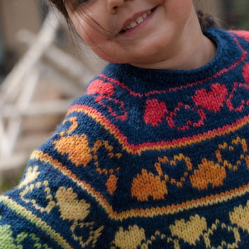 Rainbow Heart Sweater