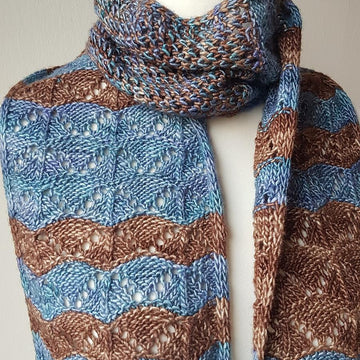 Purling River Scarf