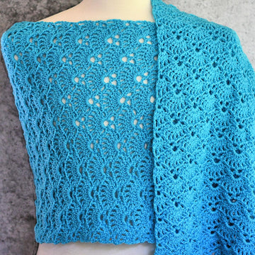 Petticoat Lace Rectangle Shawl