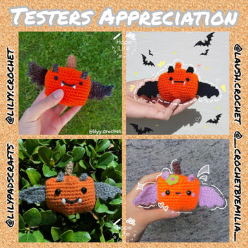 Halloween Pumpkin Bat