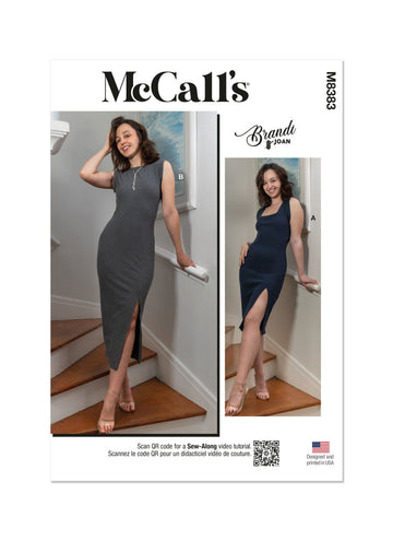 McCall's Misses' Knit Dresses by Brandi Joan M8383 - Sewing Pattern