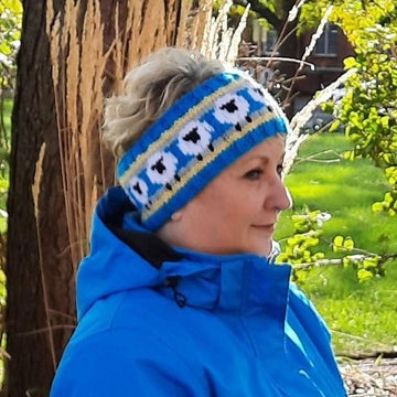 Single Sheep Headband