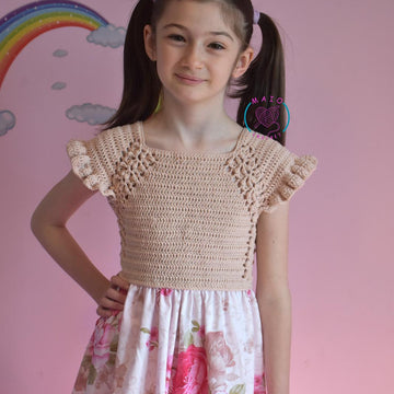 Rose Fabric Dress