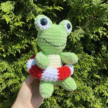 Frog with Floatie