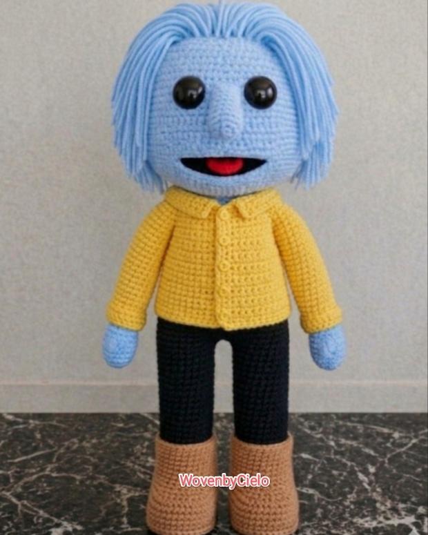 Zoot Crochet Doll Pattern