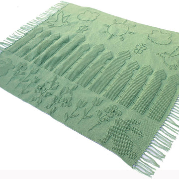 Picket Fence Afghan