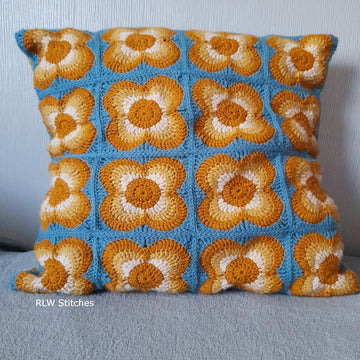 Retro Flower Block