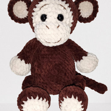 Monkey crochet pattern - amigurumi monkey - cute crochet pattern