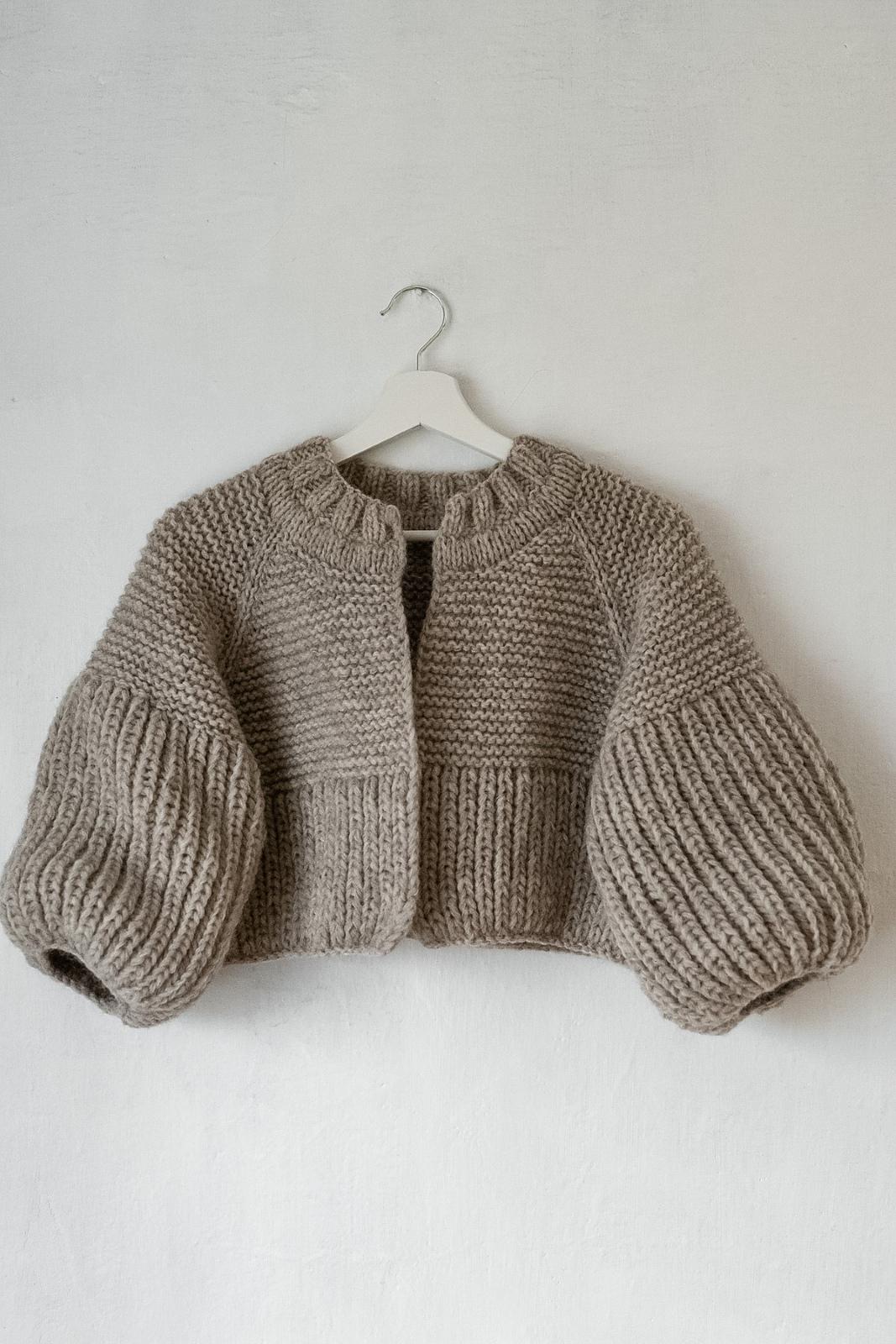 Grey sheep jacket