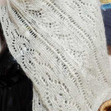 Garden at Nighttime Lace Scarf