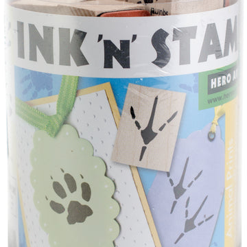 Hero Arts Ink 'n Stamp Tub 3"X4" - Animal Prints