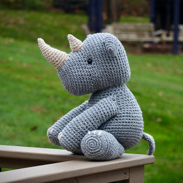 Ricky The Rhino Amigurumi Pattern
