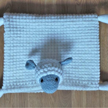 3 in 1 Farm Sheep Folding Baby Blanket