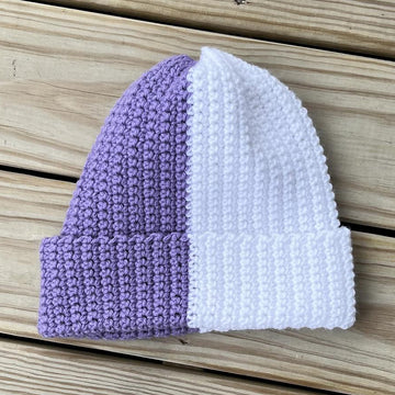 Split Colour Beanie