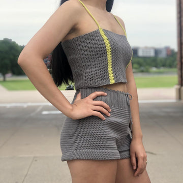 Easy crochet crop top