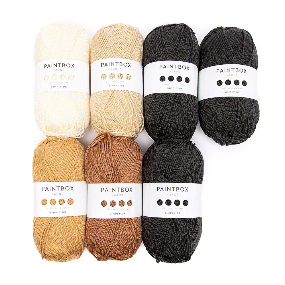 Bella Coco Not The High Street Crochet Poncho Colour Pack