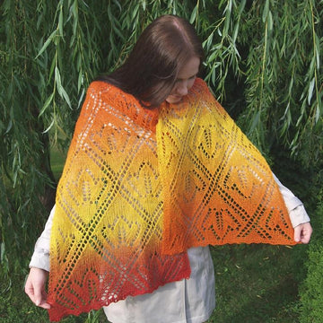 Maple Leaves Scarf