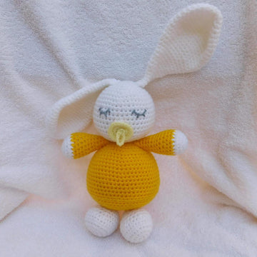 Amigurumi Pelusa, the baby Bunny