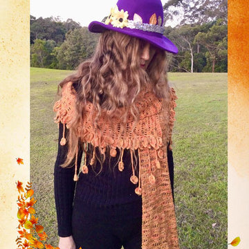 Golden in the Sunlight Wrap/Shawl