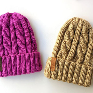 Worsted  Cable Hat