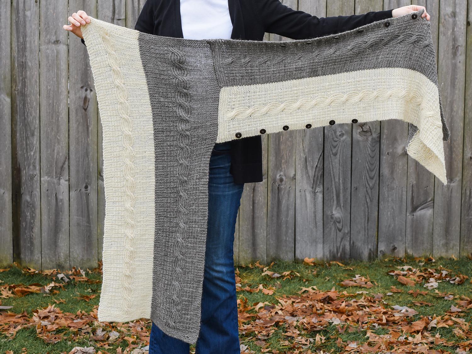 Snow Tire Poncho Wrap