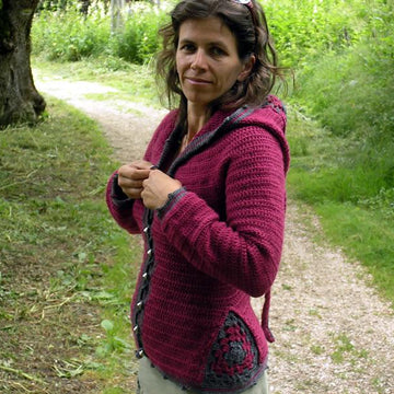Jehanne hooded cardigan