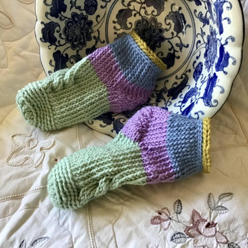 French Girl Knit Slippers