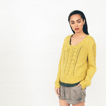 Homespun sweater