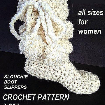 291 SLOUCHIE BOOT SLIPPERS