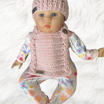Lola Cabled Baby Bib