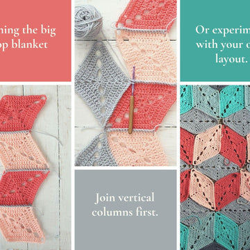 Big Top Crochet Throw Blanket