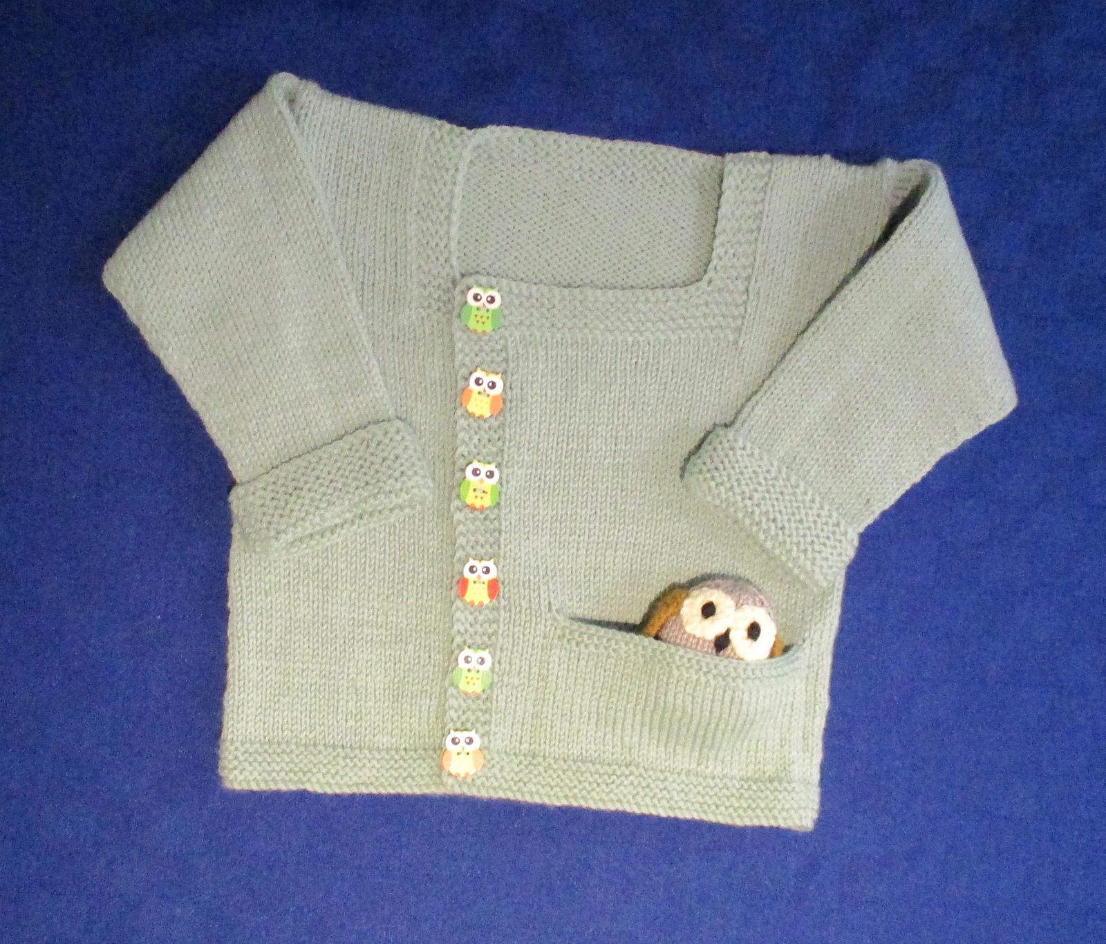 Toy in Pocket Seamless Cardi
