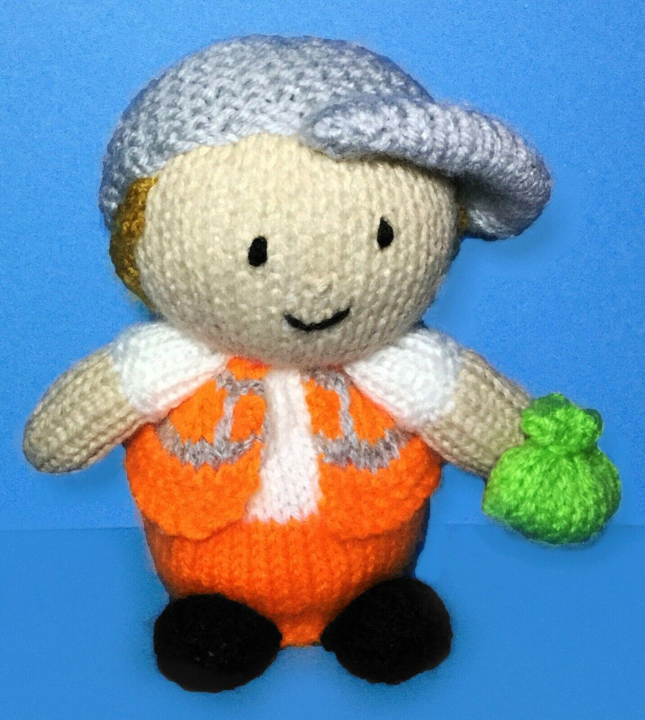 Waste Disposal Worker choc orange cover / toy